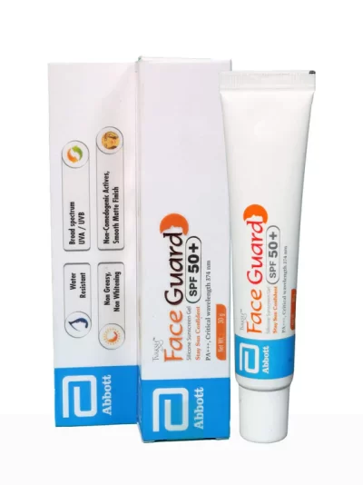 Tvaksh Face Guard Sunscreen Gel SPF 50, 30gm