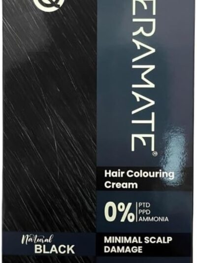 Keramate Hair Colouring Cream Natural Black