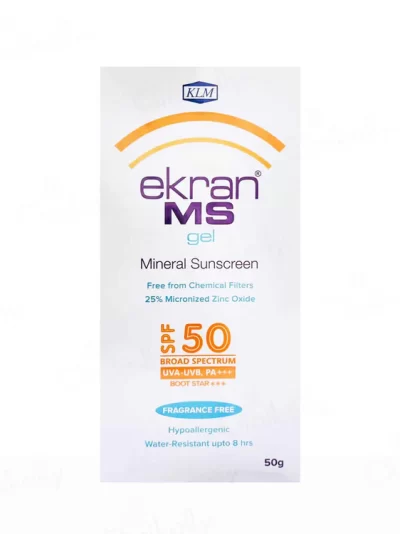 Ekran MS Mineral Sunscreen Gel SPF 50 PA+++